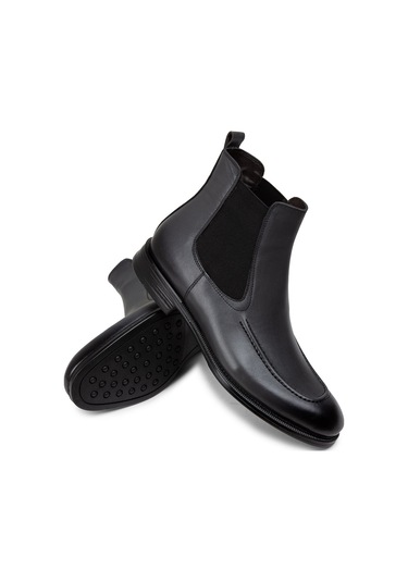 Deery Hakiki Deri Gri Erkek Chelsea Bot - 01953mgrıc01 Gri