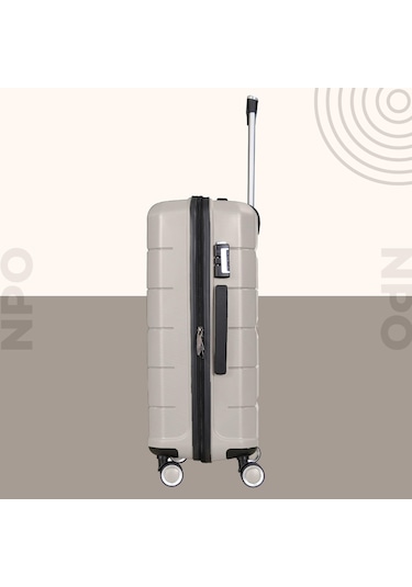 Npo Diamond Pp Polipropilen Küçük Kabin Boy Kırılmaz Valiz - Kemik