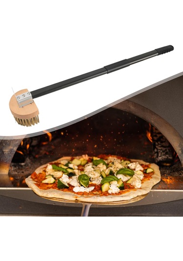 Suntek Pizza Fırını Fırçası Taşı Temizleme Açık Stil-b