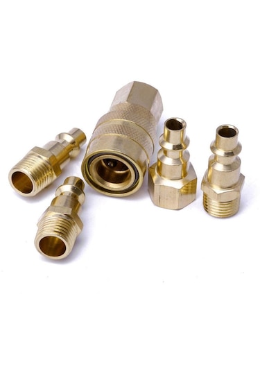 Suntek 5 Adet Katı Pirinç Çoğaltıcı Seti Hava Hortumu