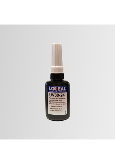 Loxeal Uv 30-24 Yüksek Mukavemetli Uv Cam Yapıştırıcısı 20 Ml