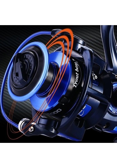 Novahub Alüminyum Balık Makarası Zm-2000 13+1 Bb Rulmanlı Grafit Bas Sazan Makarası