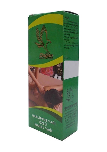 Okaliptuslu Masaj Ve Bakım Yağı Cam Şişe 100 Ml