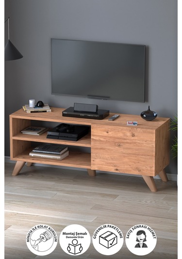 Tv Sehpası Kapaklı Tv Sehpası Raflı Tv Ünitesi Televizyon Sehpası 100 X 35 Cm Malta Çam Çam Tv Sehpası Kapaklı Tv Sehpası Raflı Tv Ünitesi Televizyon Sehpası 100 X 35 Cm Malta Çam Çam