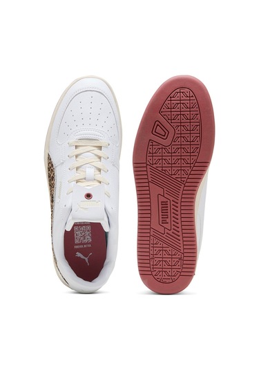 Puma Caven 2.0 Animal Flair Kadın Spor Ayakkabı Beyaz