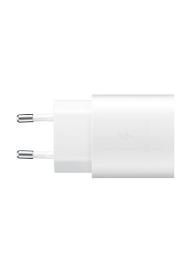 Samsung EP-TA800N Type C 25W Kablosuz Hızlı Şarj Adaptörü Beyaz (Teşhir )