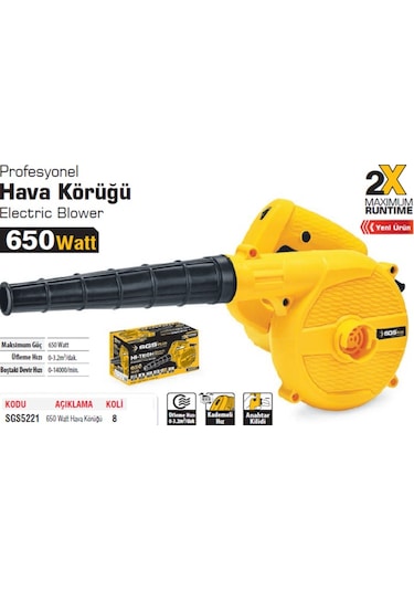 Sgs Sgs5221 650 W Hava Körüğü
