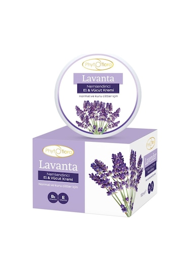 Phytoflora Lavantalı Nemlendirici El ve Vücut Kremi 100 ML
