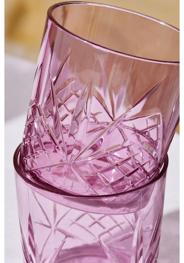 Karaca Foret Akrilik Kırılmaz 5 Parça Sürahi Seti Pembe