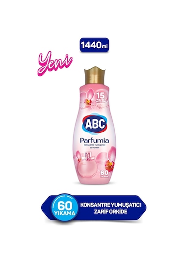 ABC Parfumia Zarif Orkide Konsantre Çamaşır Yumuşatıcısı 1440 ML