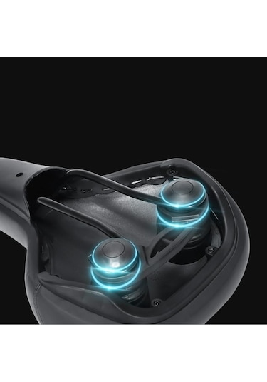 Suntek Darbeye Dayanıklı Bisiklet Koltuğu Ekstra Geniş Sele Pedi Yeşil