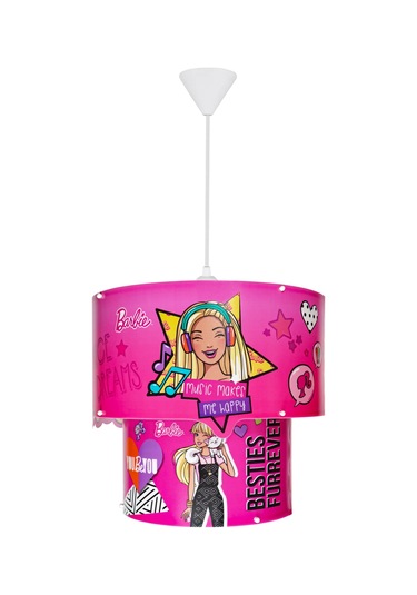 Barbie Çocuk Odası Sihirli Tavan Lambası Sarkıt-Lisanslı
