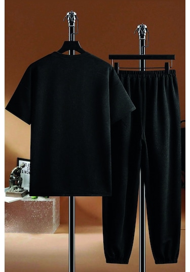 Unisex Miami 2'li Eşofman Takımı Siyah