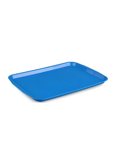 Kapp 46412736 Servis Tepsisi Plastik (ABS) 27x36 cm Mavi 20 Adet