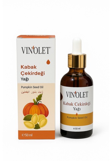 Vinolet Kabak Çekirdeği Yağı Soğuk Sıkım 50 Ml 50 ML