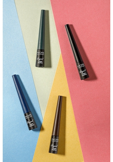Note Cosmetics Elegant Matte Dipliner Waterproof Siyah 01