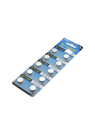 Tianqiu AG13 LR44 357A Alkalin Düğme Pil 10'lu