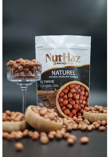 NutHaz Naturel Çiğ İç Fındık Doypack 500 G