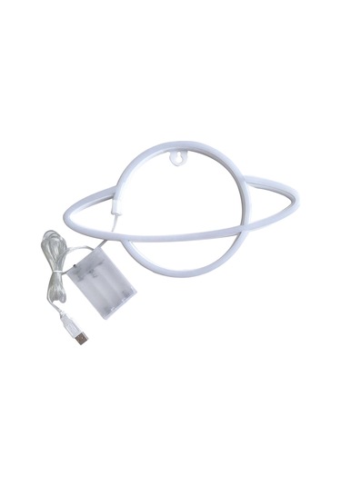 Homyl Usb/pil Led Neon Işık Burcu Duvar Lambası Çok-renkli Çok Renkli