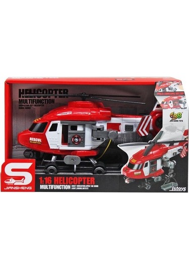 Ctoys Kurtarma Helikopteri Kırmızı Js128a