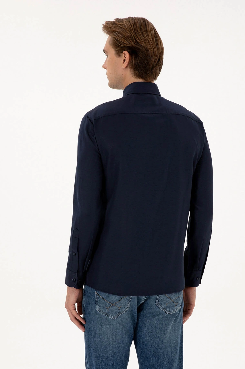 U.s. Polo Assn. Gox025k Lacivert Erkek Gömlek 2225582 Lacivert