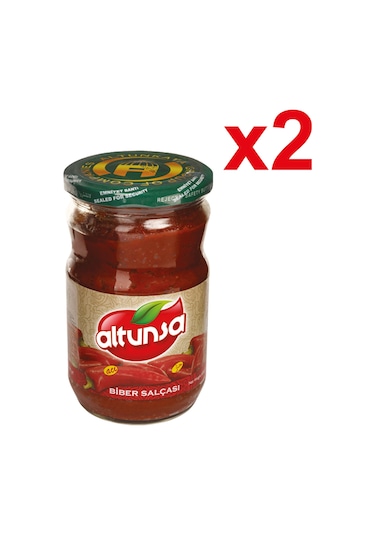 Altunsa Biber Salçası Acı 2 x 650 G