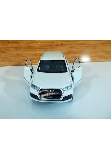 Welly Audı Q7 1/36 Ölçek Beyaz Çek Bırak Metal Model Araba