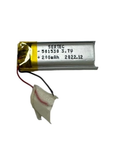 501530 3.7v 200mah Li-polymer Pil Devreli/1.5a