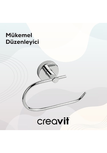 Creavit DR27004 Drop Kağıt Havluluk Krom
