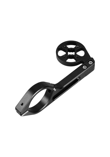 Xindoker Siyah Alüminyum + Plastik Bisiklet Bilgisayar Uzatma Tutucu - 27-33 Mm Çubuk Uyumlu, Garmin/bryton/cateye Adaptörlü Ve Spor Kamera Desteği Siyah