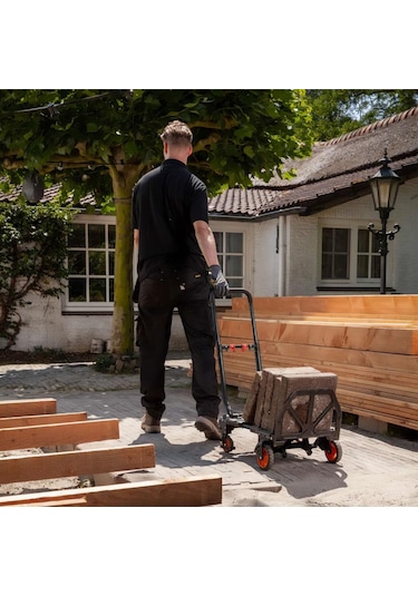 Black+Decker Bh206 70/137Kg Çok Fonksiyonlu Katlanır El Arabası (548360816)