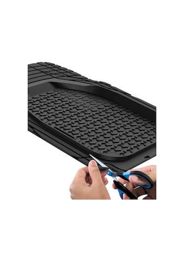 Renault Megane 1 3D Havuzlu Sahler Universal Paspas Mat Siyah