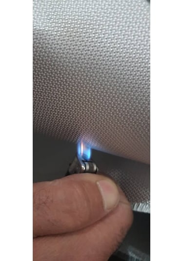 Yanmaz Kaplamasız Cam Elyaf Kumaş 430 G/M2 En:1 Metre
