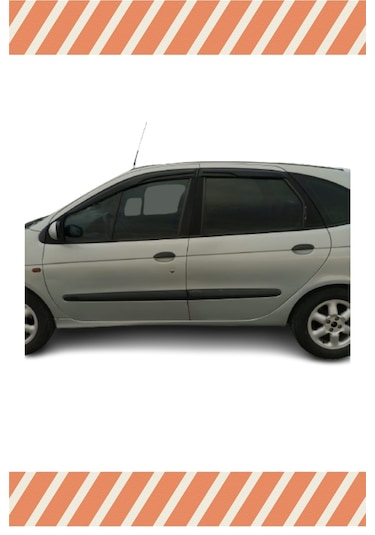 Renault Scenıc 1 1998-2003 Modellerine Özel 4'lü Mügen Tip Cam Rüzgarlığı