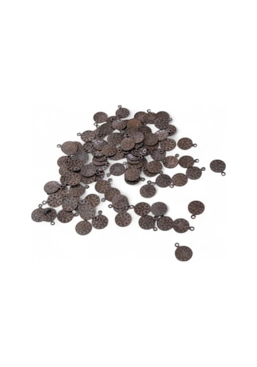 Tuğra Bakır 10 Mm Pirinç Pul Payet 20 Gr 60 Adet