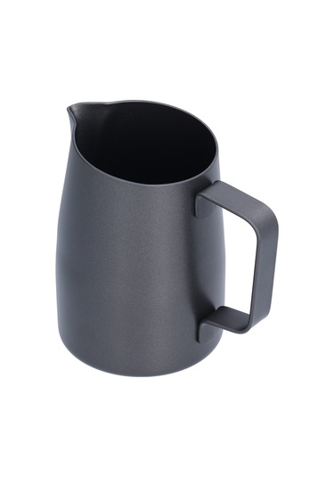 400ml Siyah Süt Köpürtme Kabı Kaiyi Gosterildigi Gibi