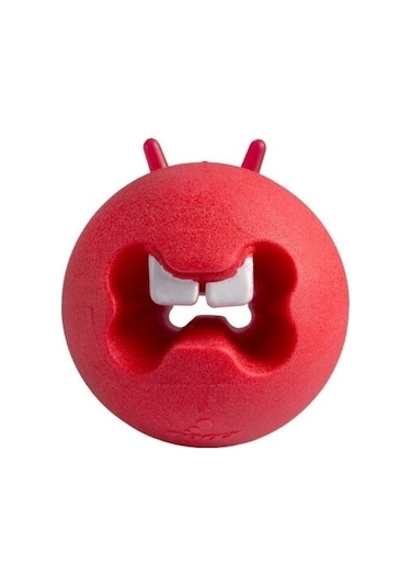 Rogz Toyz Fred Traktatiebal Rood Köpek Oyuncağı