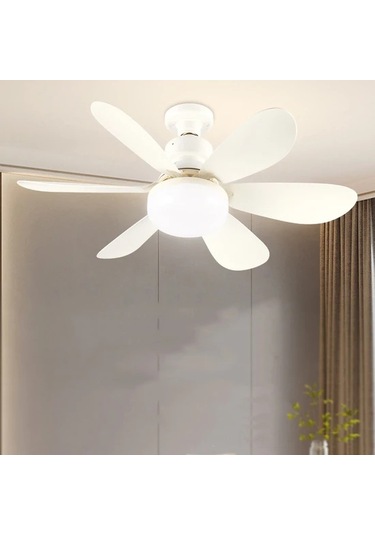Mufunye Led Fanlı Tavan Lambası 40w Beyaz - Evde Konfor Ve Işık Birleşik Çözüm Diğer