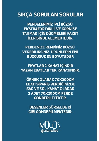 Kış Dalları Desenli Süet Oturma Odası Salon Fon Perde Baskılı Ekstrafor Büzgü 2 Kanat Prd-1024 Çok Renkli