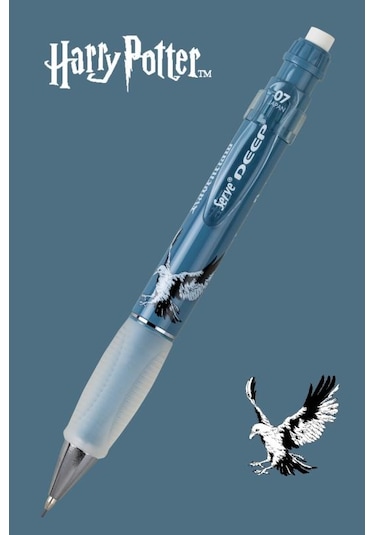 Serve Deep Versatil Kalem Harry Potter Ravenclaw 0.7 Mm Ergonomik Mekanik Uçlu Kalem Karışık/çok Renkli