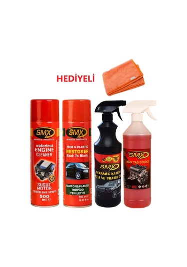 Smx 4'lü Oto Bakım Seti N11.2644