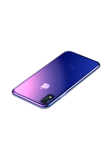 Baseus Glow Case Series Apple Uyumlu iPhone XR Kılıf WIAPIPH61-XG