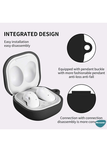 Microsonic Samsung Galaxy Buds 2 Mat Silikon Kılıfsi