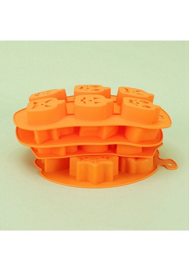 Gildedwill Cadılar Bayramı Kek Kalıbı Hayalet Bebek Balkabağı Pişirme Kalıbı Kendin Yap Kurabiyeler Kurabiye Kalıpları