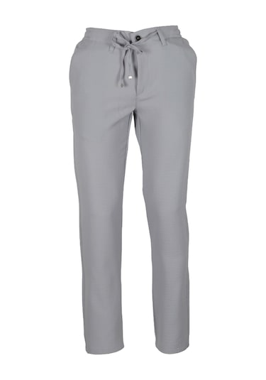 Erkek Jogger Pantolon Bel Bağcıklı Regular Rar01346 Gri