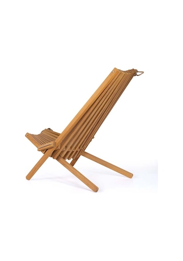 Therapy Chair Ahşap Şezlong - Meşe Ahşap