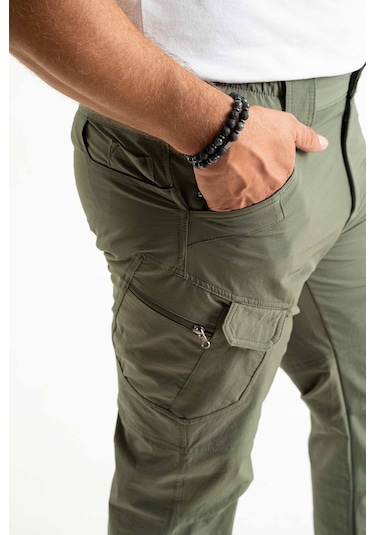 Tactical Outdoor Likralı Traking Taktik Unısex Pantolon Haki Çok Renkli