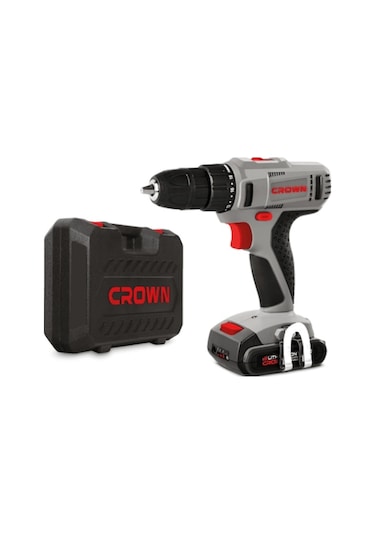 Crown CT21055L 14.4V 1.5 Ah Li-ion Çift Akülü Darbesiz Şarjlı Matkap Vidalama