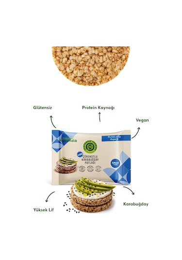 Karabuğday Patlağı Karma 10 Paket Glütensiz & Vegan