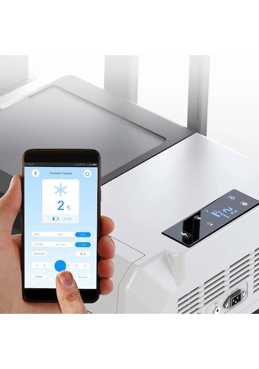 Acopower Px50 12/24/220volt 50litre Kompresörlü Tekerlekli Outdoor Oto Buzdolabı Akü Dahil Değildir